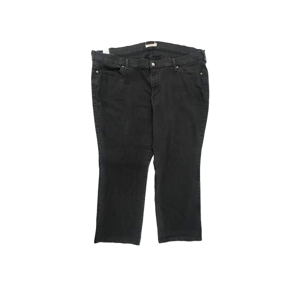 Levi's Classic Straight Women's size 24WP Black‎ Denim Jeans
